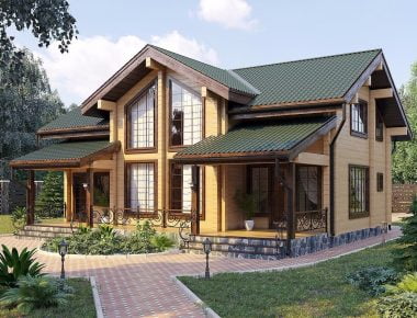 дом из профилированного бруса цена